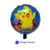Globo Pokémon Circulo Pikachu 18"