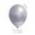 Globos Plata Perlado 12" x10