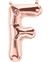 Globo Letras Metalizadas Chicas Rosa Gold en internet