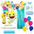 Combo Cumpleaños Kit Globos Baby Shark Amarillo Decoración