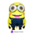 Globo Minions Cuerpo 24"