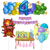 Combo Cumpleaños Kit Globos Monstruo Rojo Decoración - PROYECTAMAR