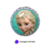Globo Figura Circulo Frozen Elsa 18"