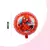 Globo Circulo Spiderman Metalizado 18"