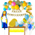 Combo Cumpleaños Kit Globos Los Simpson Decoración
