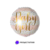 Globo Bebe Girl Circulo 18"