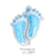 Globo Huellita Baby Shower 24 Pulgadas - comprar online