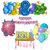 Combo Cumpleaños Kit Globos Monstruo Rosa Decoración - comprar online