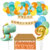 Combo Cumpleaños Kit Globos Dino Bebe en internet