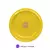 Plato Polipapel Amarillo Liso Grande x8