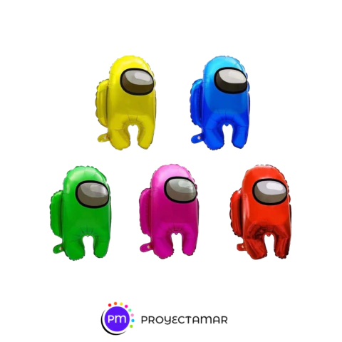 Globo Among Us Cuerpo 20"