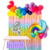 Combo Cumpleaños Kit Globos Arcoíris - PROYECTAMAR