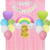 Combo Cumpleaños Globos Temática Arcoíris - comprar online