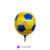 Globo Metalizado Orbz Pelota Futbol 22" en internet