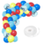 Arco Decorativo 35 Globos Azul + Cinta + Confetti Cumple