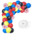 Arco Decorativo 35 Globos Rojo + Cinta + Confetti Cumple