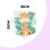 Banderin Papel Animales Jungla - comprar online