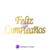 Imagen de Guirnalda Feliz Cumpleaños Metalizada Cursiva