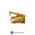 Globo Vehiculo Camión de Construcción Paleta 14"