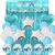 Combo Globos Cumpleaños Completo Celeste Plata