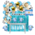 Combo Globos Argentina Super Completo