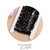 Cortina Metalizada Negra con Estrellas - comprar online