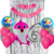 Combo Cumpleaños Globos Temática Baby Shark Fucsia - comprar online