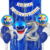 Combo Cumpleaños Globos Temática Baby Shark Azul - comprar online