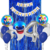 Combo Cumpleaños Globos Temática Baby Shark Azul en internet
