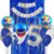 Combo Cumpleaños Globos Temática Baby Shark Azul - PROYECTAMAR