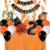 Combo Cumpleaños Globos Temática Halloween Blanco Naranja - comprar online