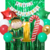 Combo Cumpleaños Globos Temática Navidad Duende Verde