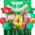 Combo Cumpleaños Globos Temática Navidad Duende Verde - PROYECTAMAR