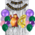 Combo Cumpleaños Globos Temática Oso Masha - PROYECTAMAR