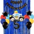 Combo Cumpleaños Globos Temática Policía - tienda online