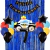 Combo Cumpleaños Globos Temática Policía