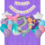 Combo Cumpleaños Globos Temática Sirena Violeta - comprar online