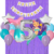 Combo Cumpleaños Globos Temática Sirena Violeta - tienda online