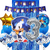 Combo Cumpleaños Globos Temática Sonic en internet