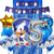 Combo Cumpleaños Globos Temática Sonic - tienda online