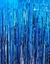 Cortina Azul Metalizada 1x2mts - comprar online
