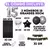 Combo Globos Cumpleaños 15 años Negro Plata - comprar online