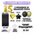 Combo Globos Cumpleaños 15 Años Negro Dorado - comprar online