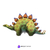 Globo Dino Cuerpo Stegosaurus 24"