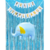 Combo Fiesta Cumpleaños Globos Temática Elefante Celeste