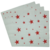 Servilletas Estrellas Rojo x25