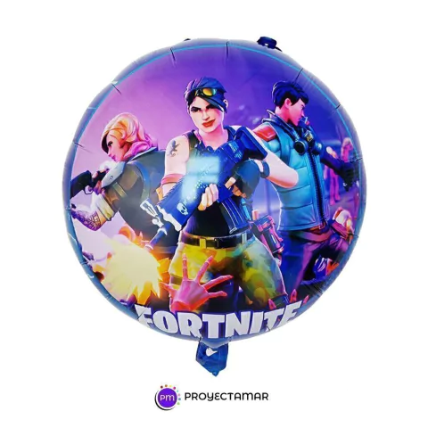 Globo Circulo Fortnite 18"