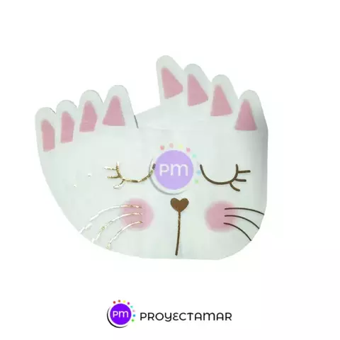 Servilleta Temática Gatita Reina x12