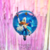 Globo Metalizado Sonic Circulo 18"