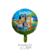 Globo Circulo Bluey Metalizado 18 Pulgadas